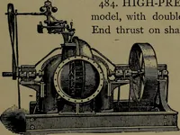 An illustration from Mechanical movements, powers and devices; a treatise describing mechanical movements and devices used in construcive and operative mechinery and the mechanical arts, being practically a mechanical dictionary (1917)