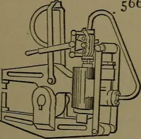 An illustration from Mechanical movements, powers and devices; a treatise describing mechanical movements and devices used in construcive and operative mechinery and the mechanical arts, being practically a mechanical dictionary (1917)