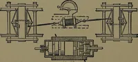 An illustration from Mechanical movements, powers and devices; a treatise describing mechanical movements and devices used in construcive and operative mechinery and the mechanical arts, being practically a mechanical dictionary (1917)