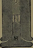 An illustration from Mechanical movements, powers and devices; a treatise describing mechanical movements and devices used in construcive and operative mechinery and the mechanical arts, being practically a mechanical dictionary (1917)