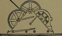 An illustration from Mechanical movements, powers and devices; a treatise describing mechanical movements and devices used in construcive and operative mechinery and the mechanical arts, being practically a mechanical dictionary (1917)