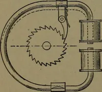 An illustration from Mechanical movements, powers and devices; a treatise describing mechanical movements and devices used in construcive and operative mechinery and the mechanical arts, being practically a mechanical dictionary (1917)