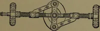 An illustration from Mechanical movements, powers and devices; a treatise describing mechanical movements and devices used in construcive and operative mechinery and the mechanical arts, being practically a mechanical dictionary (1917)