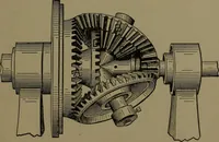 An illustration from Mechanical movements, powers and devices; a treatise describing mechanical movements and devices used in construcive and operative mechinery and the mechanical arts, being practically a mechanical dictionary (1917)