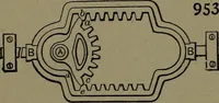 An illustration from Mechanical movements, powers and devices; a treatise describing mechanical movements and devices used in construcive and operative mechinery and the mechanical arts, being practically a mechanical dictionary (1917)