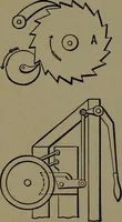 An illustration from Mechanical movements, powers and devices; a treatise describing mechanical movements and devices used in construcive and operative mechinery and the mechanical arts, being practically a mechanical dictionary (1917)