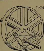 An illustration from Mechanical movements, powers and devices; a treatise describing mechanical movements and devices used in construcive and operative mechinery and the mechanical arts, being practically a mechanical dictionary (1917)