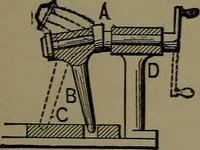 An illustration from Mechanical movements, powers and devices; a treatise describing mechanical movements and devices used in construcive and operative mechinery and the mechanical arts, being practically a mechanical dictionary (1917)