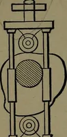 An illustration from Mechanical movements, powers and devices; a treatise describing mechanical movements and devices used in construcive and operative mechinery and the mechanical arts, being practically a mechanical dictionary (1917)