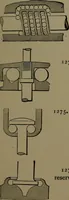 An illustration from Mechanical movements, powers and devices; a treatise describing mechanical movements and devices used in construcive and operative mechinery and the mechanical arts, being practically a mechanical dictionary (1917)