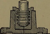 An illustration from Mechanical movements, powers and devices; a treatise describing mechanical movements and devices used in construcive and operative mechinery and the mechanical arts, being practically a mechanical dictionary (1917)
