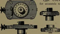 An illustration from Mechanical movements, powers and devices; a treatise describing mechanical movements and devices used in construcive and operative mechinery and the mechanical arts, being practically a mechanical dictionary (1917)