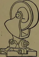 An illustration from Mechanical movements, powers and devices; a treatise describing mechanical movements and devices used in construcive and operative mechinery and the mechanical arts, being practically a mechanical dictionary (1917)