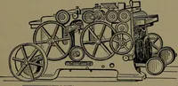 An illustration from Mechanical movements, powers and devices; a treatise describing mechanical movements and devices used in construcive and operative mechinery and the mechanical arts, being practically a mechanical dictionary (1917)