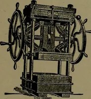 An illustration from Mechanical movements, powers and devices; a treatise describing mechanical movements and devices used in construcive and operative mechinery and the mechanical arts, being practically a mechanical dictionary (1917)