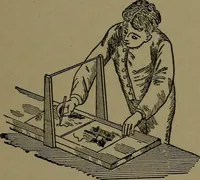 An illustration from Mechanical movements, powers and devices; a treatise describing mechanical movements and devices used in construcive and operative mechinery and the mechanical arts, being practically a mechanical dictionary (1917)