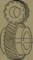 An illustration from Mechanical movements, powers and devices; a treatise describing mechanical movements and devices used in construcive and operative mechinery and the mechanical arts, being practically a mechanical dictionary (1917)
