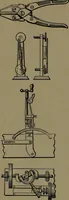 An illustration from Mechanical movements, powers and devices; a treatise describing mechanical movements and devices used in construcive and operative mechinery and the mechanical arts, being practically a mechanical dictionary (1917)