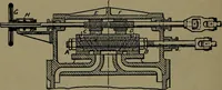 An illustration from Mechanical movements, powers and devices; a treatise describing mechanical movements and devices used in construcive and operative mechinery and the mechanical arts, being practically a mechanical dictionary (1917)