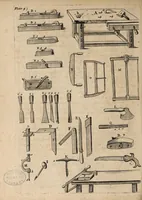 An illustration from Mechanick exercises, or, The doctrine of handy-works : began Jan. 1, 1677 and intended to be monthly continued (1677)