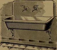 An illustration from Mechanics of the household; a course of study devoted to domestic machinery and household mechanical appliances (1918)
