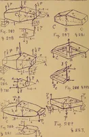 An illustration from Mechanics of the strength and elasticity of solids; being part IIIe of the Mechanics of engineering (1886)
