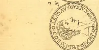 An illustration from The medallic history of imperial Rome : from the first triumvirate, under Pompey, Crassus, and Cæsar, to the removal of the imperial seat, by Constantine the Great ; with the several medals and coins, accurately copied and curiously engraven ; to which is prefixed, an introduction containing a general history of Roman medals ; in two volumes (1781)