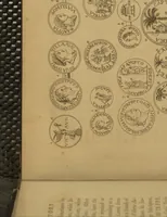 An illustration from The medallic history of imperial Rome : from the first triumvirate, under Pompey, Crassus, and Cæsar, to the removal of the imperial seat, by Constantine the Great ; with the several medals and coins, accurately copied and curiously engraven ; to which is prefixed, an introduction containing a general history of Roman medals ; in two volumes (1781)