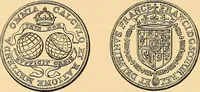 An illustration from Medallic illustrations of the history of Great Britain and Ireland to the death of George II (1885)