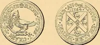 Picture 21 of 150 from Medallic illustrations of the history of Great Britain and Ireland to the death of George II (1885), leaf 145