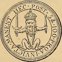 An illustration from Medallic illustrations of the history of Great Britain and Ireland to the death of George II (1885)