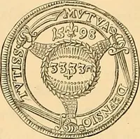 An illustration from Medallic illustrations of the history of Great Britain and Ireland to the death of George II (1885)
