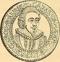 An illustration from Medallic illustrations of the history of Great Britain and Ireland to the death of George II (1885)
