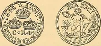 An illustration from Medallic illustrations of the history of Great Britain and Ireland to the death of George II (1885)