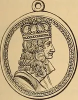 An illustration from Medallic illustrations of the history of Great Britain and Ireland to the death of George II (1885)