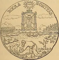 An illustration from Medallic illustrations of the history of Great Britain and Ireland to the death of George II (1885)