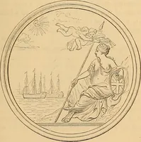 An illustration from Medallic illustrations of the history of Great Britain and Ireland to the death of George II (1885)