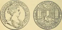An illustration from Medallic illustrations of the history of Great Britain and Ireland to the death of George II (1885)