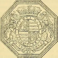 An illustration from Medallic illustrations of the history of Great Britain and Ireland to the death of George II (1885)