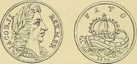 An illustration from Medallic illustrations of the history of Great Britain and Ireland to the death of George II (1885)