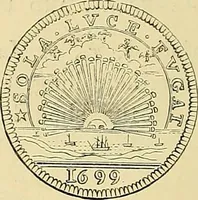An illustration from Medallic illustrations of the history of Great Britain and Ireland to the death of George II (1885)