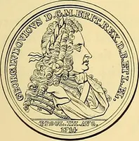 An illustration from Medallic illustrations of the history of Great Britain and Ireland to the death of George II (1885)