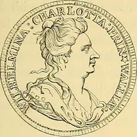 An illustration from Medallic illustrations of the history of Great Britain and Ireland to the death of George II (1885)
