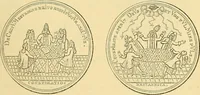 An illustration from Medallic illustrations of the history of Great Britain and Ireland to the death of George II (1885)