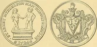 An illustration from Medallic illustrations of the history of Great Britain and Ireland to the death of George II (1885)
