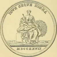 An illustration from Medallic illustrations of the history of Great Britain and Ireland to the death of George II (1885)
