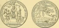 An illustration from Medallic illustrations of the history of Great Britain and Ireland to the death of George II (1885)