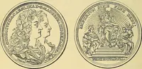 An illustration from Medallic illustrations of the history of Great Britain and Ireland to the death of George II (1885)