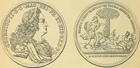 An illustration from Medallic illustrations of the history of Great Britain and Ireland to the death of George II (1885)