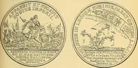 An illustration from Medallic illustrations of the history of Great Britain and Ireland to the death of George II (1885)